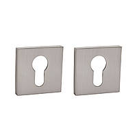 Накладка під циліндр Ajax ET.K.JS51(ET JS) SN/CP-3 матовий нікель/хром