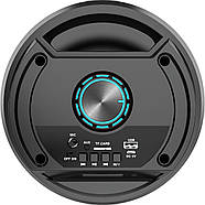 Портативна Bluetooth колонка потужністю 25 Вт на 3000 мАг ZQS6220 Чорна, фото 9