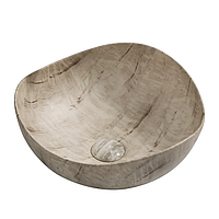 Раковина накладна Mixxus Premium WAVE-0103 MARBLE 380х380х170mm (MP6532)