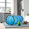 Дитячий тунель IKEA DVÄRGMÅS Синій 805.280.31, фото 3