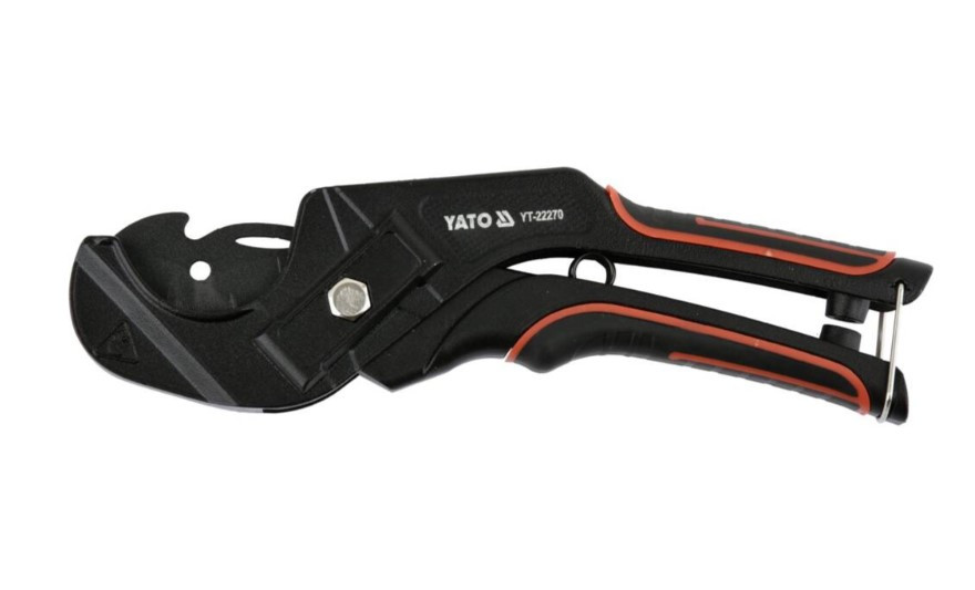 Труборіз, ножиці для різання ПВХ труб діаметром 0-36 мм, алюмінієвий корпус Yato YT-22270