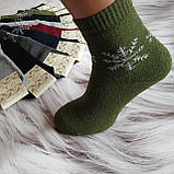 Шкарпетки жіночі махрові ALBA теплі зимові 37-39р різнокольорові | 12 пар, фото 2