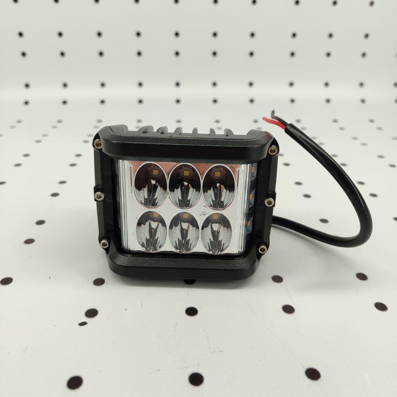 СВІТЛОДІОДНА LED ФАРА 60ВТ (СВІТЛОДІОДИ 5W Х12ШТ) БІЛЕ ДХО(bdx)