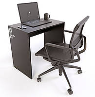 Геймерський ігровий стіл GTA каркас ЛДСП, стільниця Чорна (Zeus ТМ)