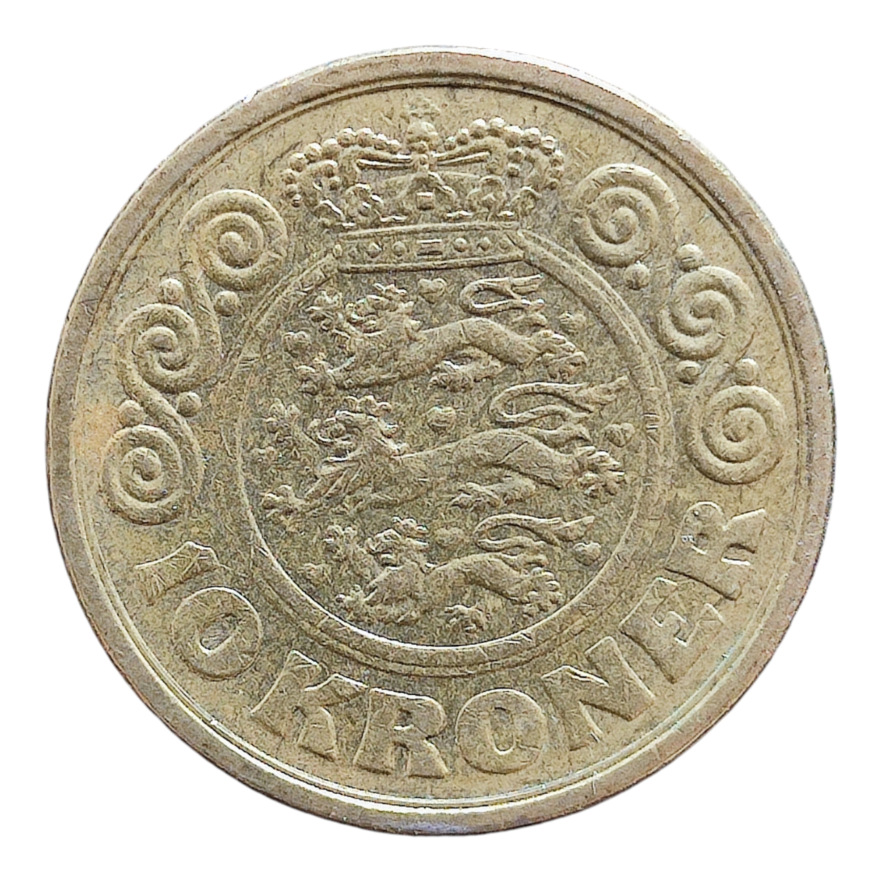 Данія 10 крон, 1989, фото 1