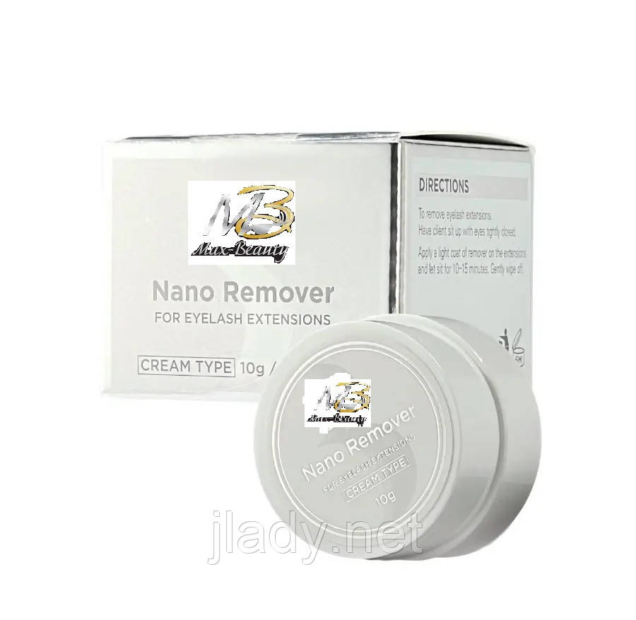 Nano ремувер-крем Max-Beauty, 10г.