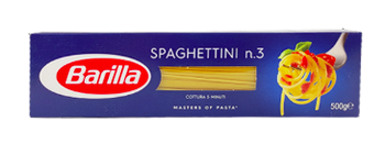 Спагеті Barilla Spaghettini №3 500 гр. Італія