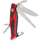 Victorinox RangerGrip 78 Червоно-чорний 0.9663.MC, швейцарський ніж складаний, фото 5
