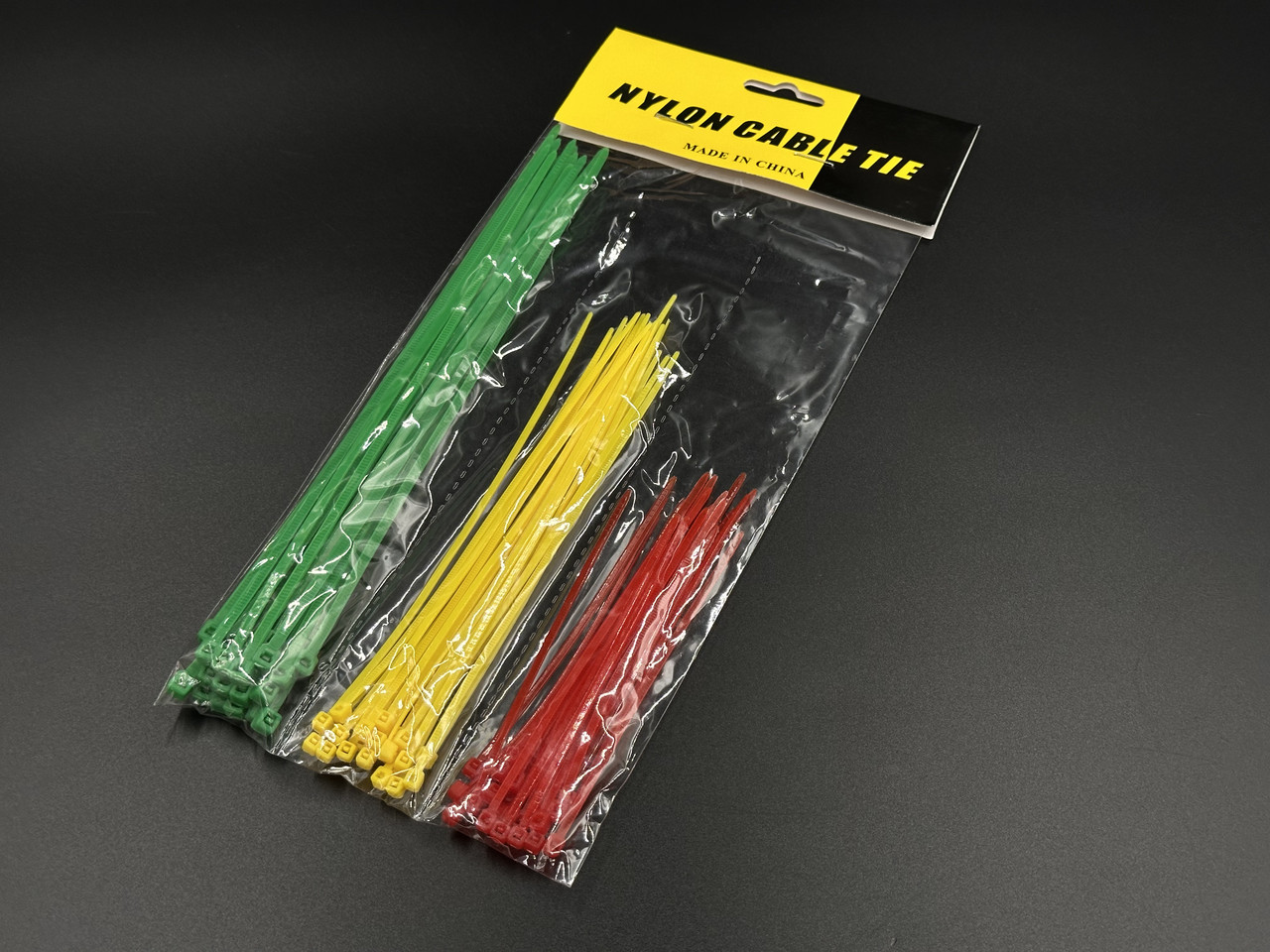 Набір кабельних стяжок 3 розміри. 20см.15см.10см., фото 1