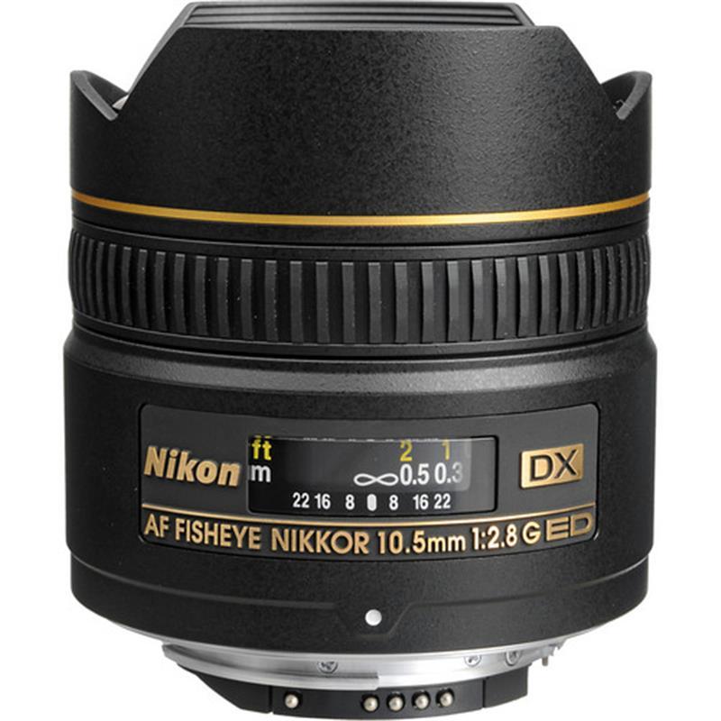 Fisheye Nikon AF DX Fisheye -Nikkor 10,5 mm f/2,8G ED Об'єктив
