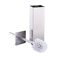 Йоржик для унітазу підлоговий Globus Lux SQ 9429B SUS304 нержавіюча сталь