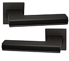 Дверна ручка GENRICH R77.220 GR / MBP графіт/чорний, фото 8
