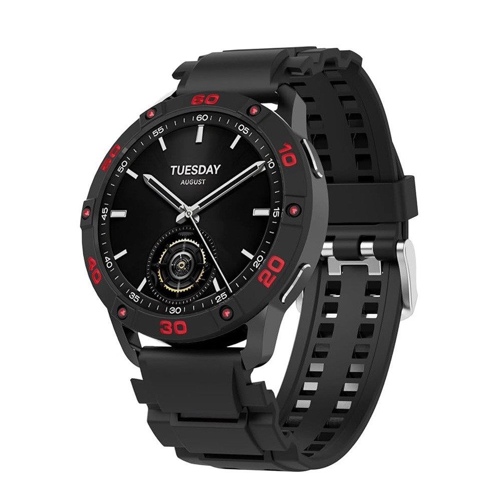 Безель для смарт годинника Xiaomi Watch S3 Black-red