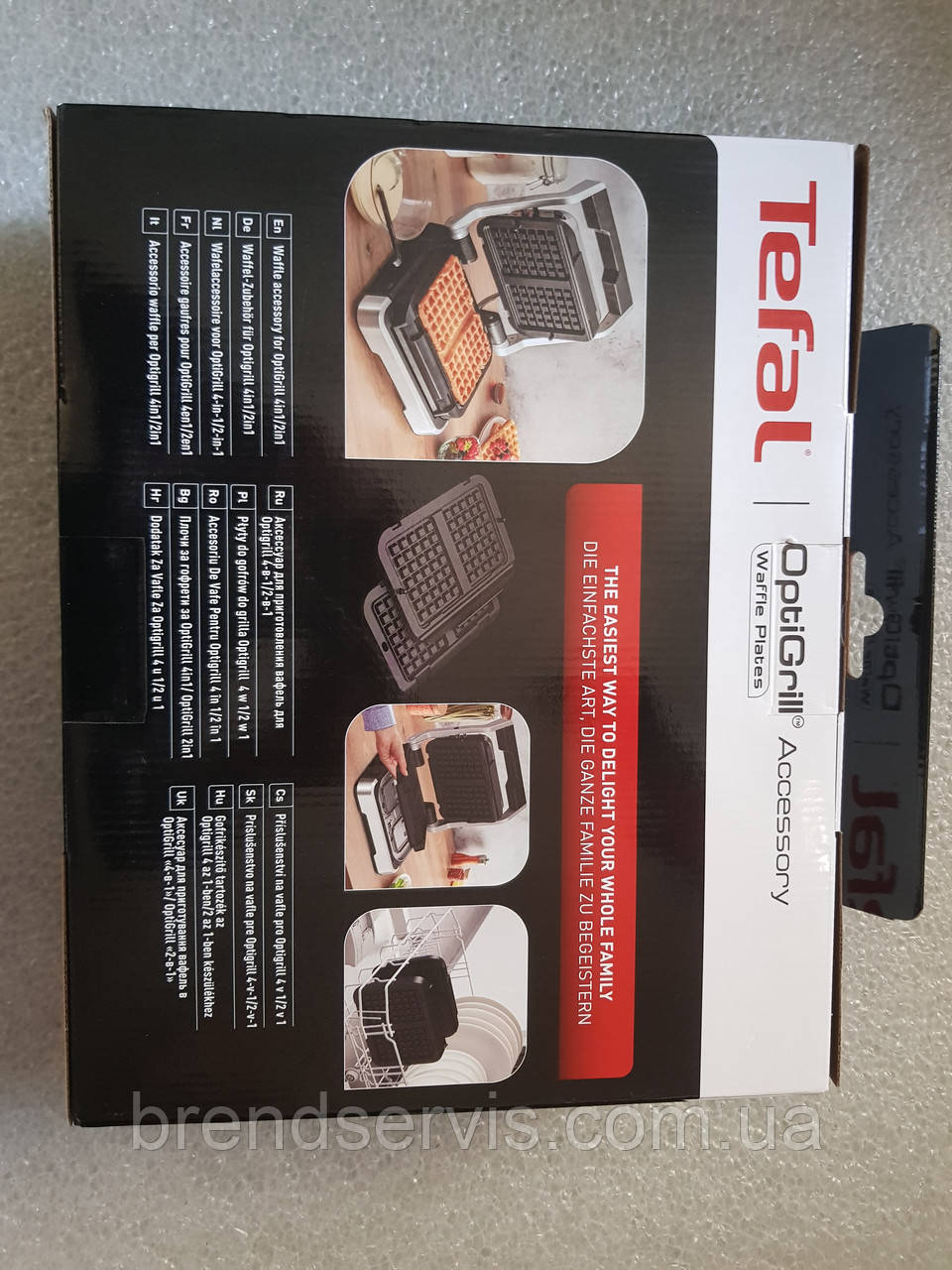 Пластини для вафель для гриля Tefal, фото 1