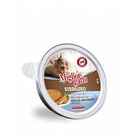 Вологий корм для стерилізованих котів Migliorgatto Sterilized мус зі середземноморською рибою 85 г
