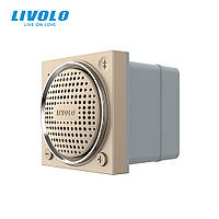 Механізм Bluetooth колонка Livolo золото (VL-FCF-2AP)