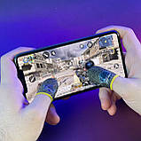 Ігрові напальчники з нейлоном FIX (1 пара 2 шт) для ігор на телефоні смартфоні планшеті pubg пабг пубг, фото 7