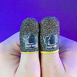 Ігрові напальчники з нейлоном FIX (1 пара 2 шт) для ігор на телефоні смартфоні планшеті pubg пабг пубг, фото 9