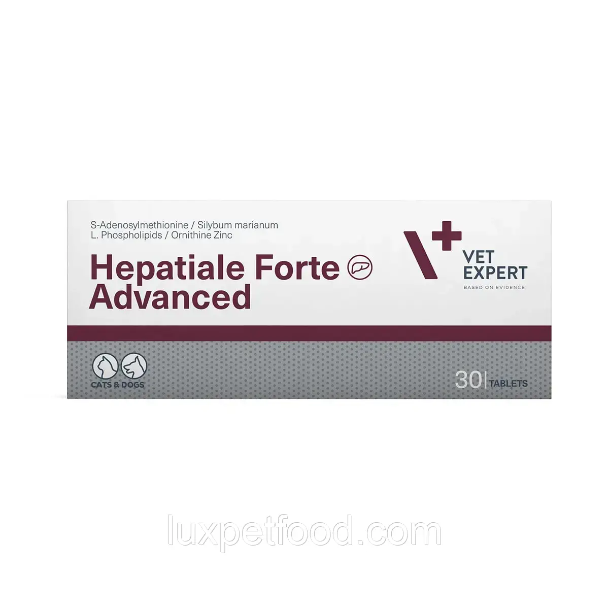 Гепатіале Форте Едвансед Hepatiale Forte Advanced Гепатопротектор для підтримки захисту функцій печінки у котів і собак 30таб