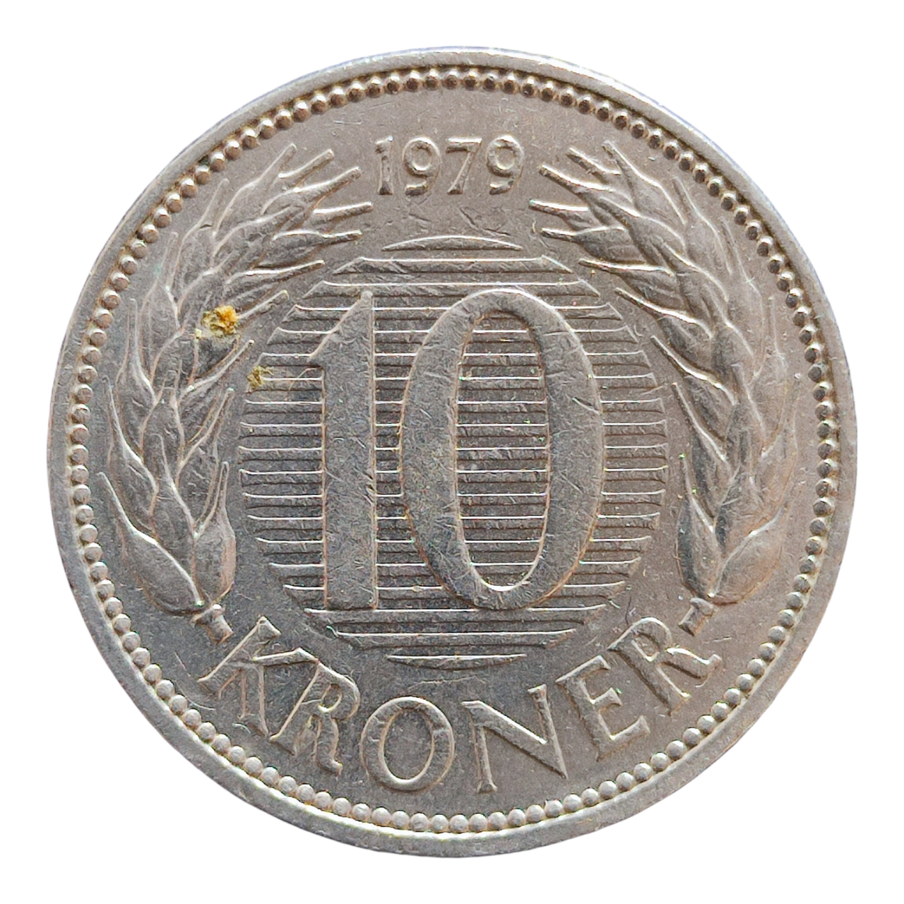 Данія 10 крон, 1979