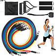 Спорт у домашніх умовах exercise, Еспандер для ніг, Спортивні гумки еспандер, Фітнес в домашніх умовах XR-28, фото 2