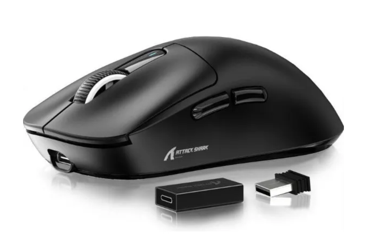 Миша ATTACK SHARK X3 PRO Black (X3PROBL)