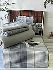 Комплект постільної білизни з фланелі ТМ Romеo Home 200×220 см колір сірий