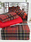 Комплект постільної білизни з фланелі ТМ Romеo Home 200×220 см колір червоний
