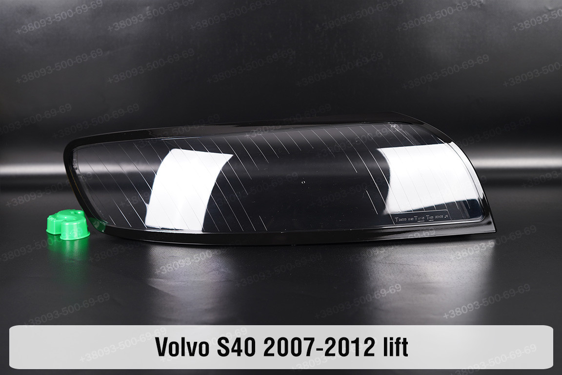 Скло фари Volvo S40 (2007-2012) рест праве