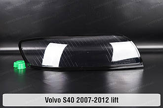 Скло фари Volvo S40 (2007-2012) рест праве
