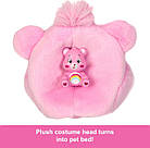 Barbie Cutie Reveal Care Bears Series Лялька Барбі Сюрприз у костюмі рожевого Ведмедика, фото 5
