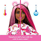 Barbie Cutie Reveal Care Bears Series Лялька Барбі Сюрприз у костюмі рожевого Ведмедика, фото 6