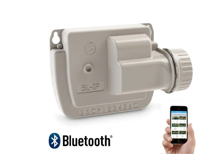 Автономний контролер поливу на 4 зони з Bluetooth керуванням, зовнішній, Solem BL-IP-4 (Франція)