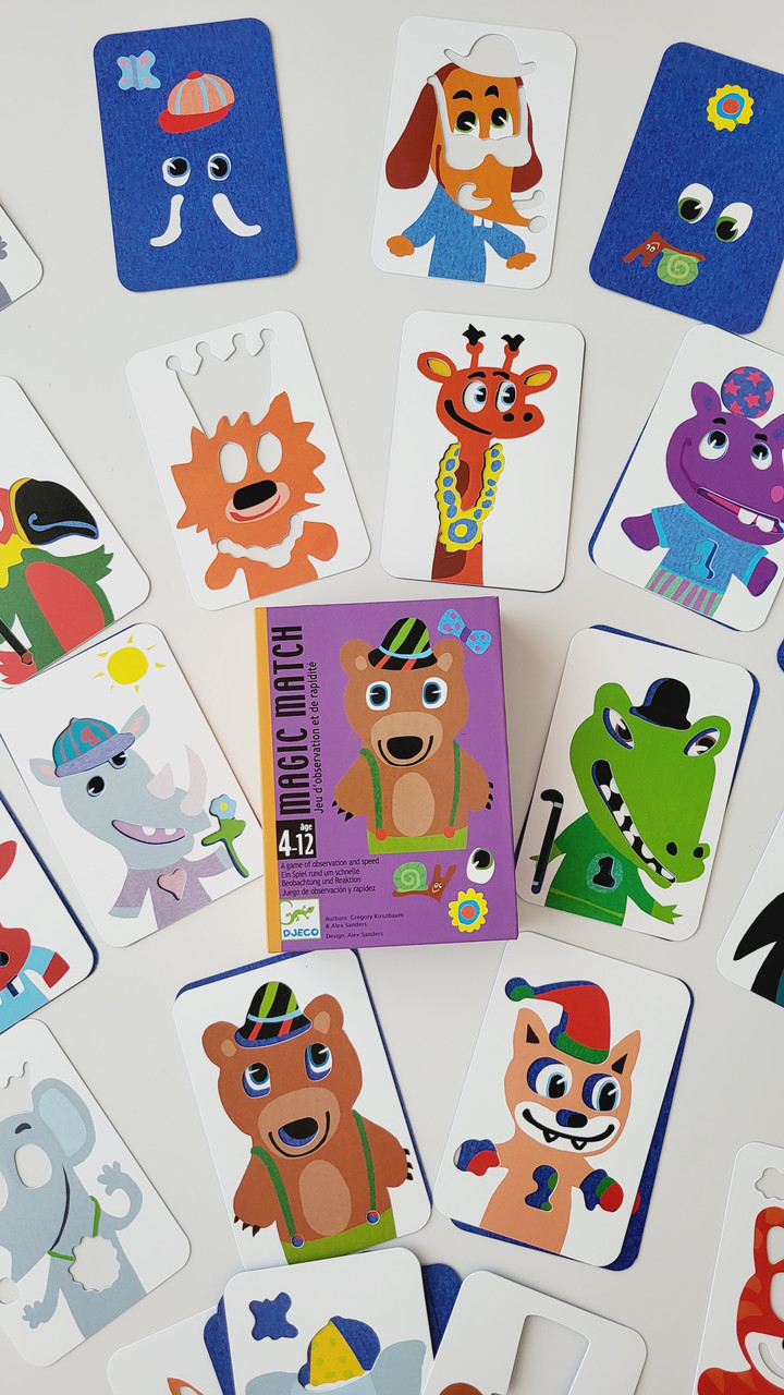 DJECO Карткова гра "Чарівні співпадіння", арт. DJ05082, фото 1