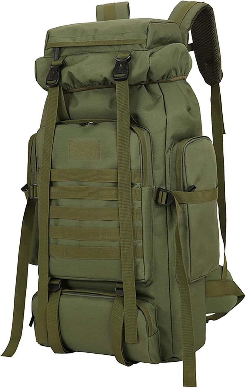 Тактичний рюкзак / туристичний похідний рюкзак 72х34х17см Eagle M13 80л Green, фото 1