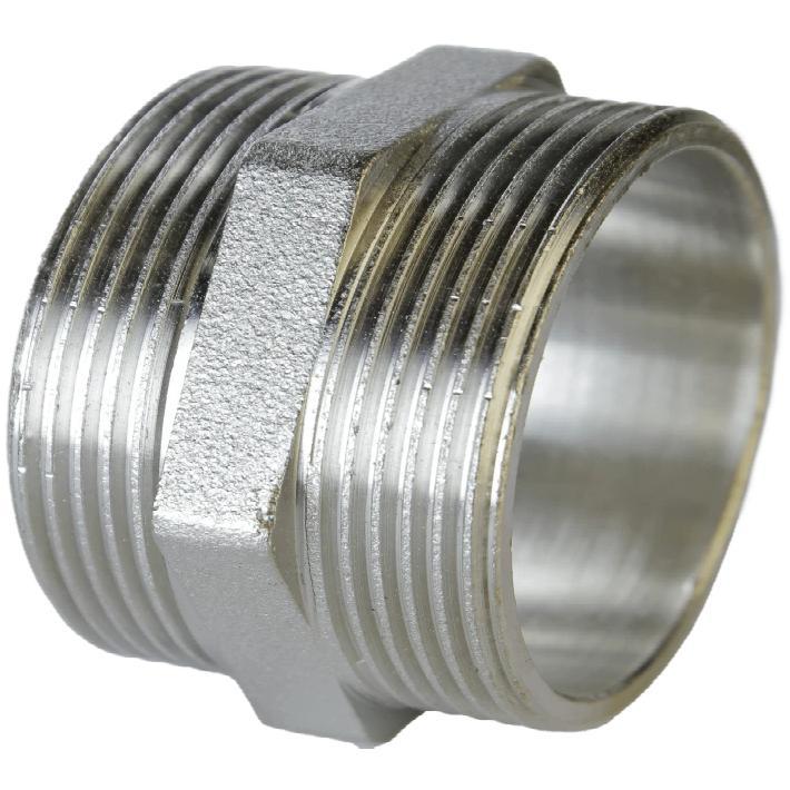 Ніпель нікель 1 1/4" Зовнішня А0516А (нк), фото 1