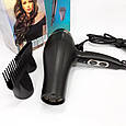 Фен з іонізацією для укладання, Фен для різних типів волосся Професійний об'єму PA-38, фото 10