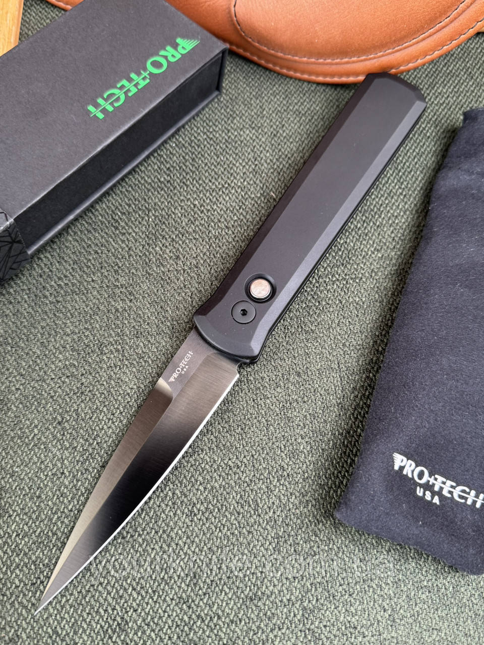 Ніж автоматичний Pro-tech Godfather 921-DARK Pearl