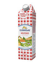 Молоко "Селянське" 3,2% жиру 950г питне ультрапастеризоване (особл.)