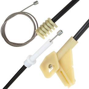 Ремкомплект склопідіймача заднього правого Skoda Octavia I 96-10 арт DA-34869, фото 3