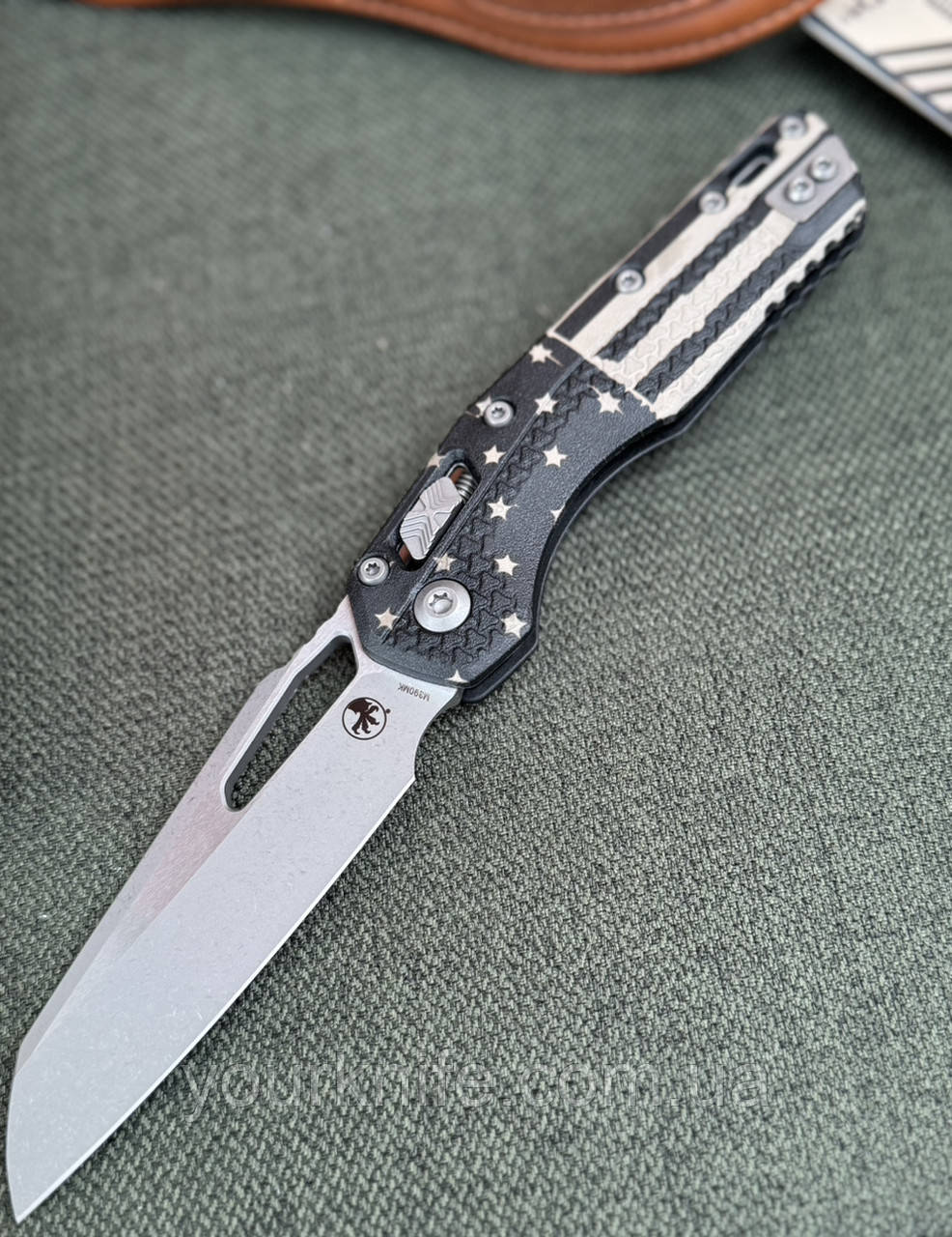 Ніж складний Microtech Standard Issue MSI Ram-Lok M390MK 210T-10 APPMFLAG