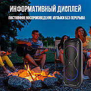 Музична колонка з бездротовим мікрофоном та пультом ZQS8210 Bluetooth, фото 4