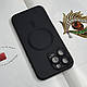 Чорний силіноковий чохол для iPhone 16 Pro Max з захистом камери - фото 3 - id-p2468992383