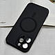 Чорний силіноковий чохол для iPhone 16 Pro Max з захистом камери - фото 1 - id-p2468992383