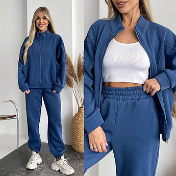 Жіночий прогулянковий костюм на флісі