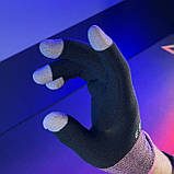 Ігрові рукавички напальчники для гри на телефоні смартфоні планшеті pubg пабг пубг стандофф: по 5 пальців, фото 2