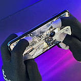 Ігрові рукавички напальчники для гри на телефоні смартфоні планшеті pubg пабг пубг стандофф: по 5 пальців, фото 9