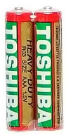Батарейки Toshiba Heavy Duti Red R-03/плівка 2шт(20)(100)(1000), фото 1