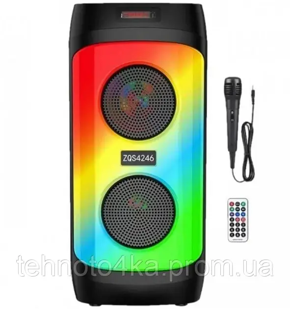 Колонка музична портативна Bluetooth ZQS4246