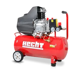 Компресор HECHT 2026, 230/240 В – 50 Гц,  1,5 кВт, 24 літри, 8 бар, 175 л /хв